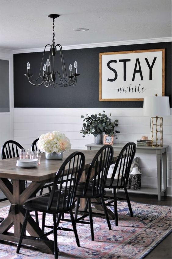 Welcome Guests with an Oversized Framed "STAY awhile" Sign