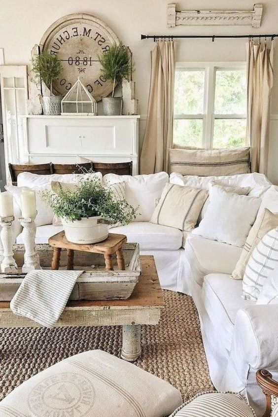 Tiered Wooden Stool Grounds A White Planter