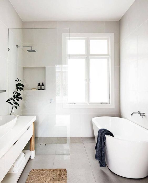 Recessed Shower Niche for Discreet Storage