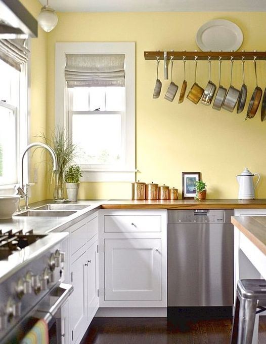 Wooden Pot Rack for Hanging Pans