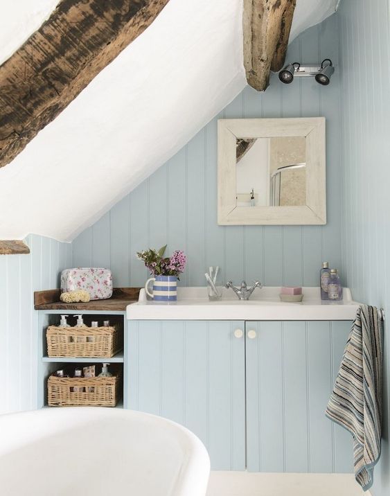 Woven Baskets for Open Shelving Storage