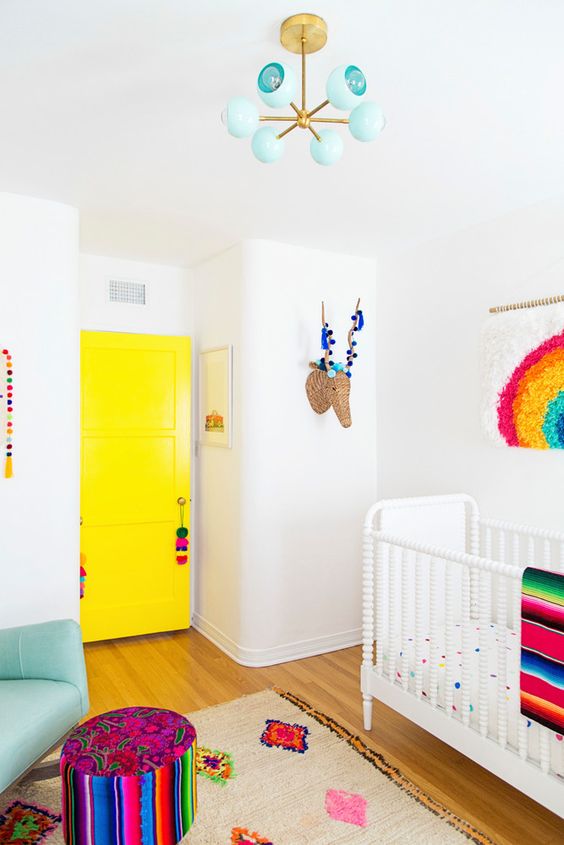 Woven Wall Hanging Adds a Rainbow of Texture