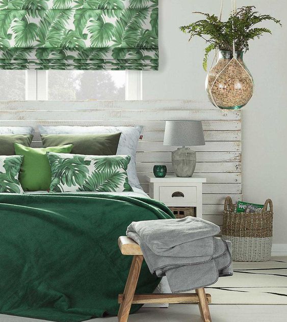 Hanging Glass Vase Adds a Dramatic Greenery Statement