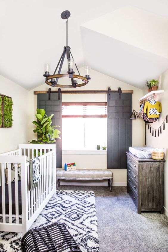Barn Doors Add Rustic Charm To Window Treatment