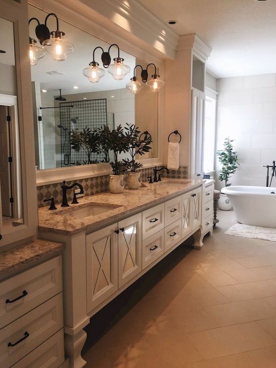 Paneled Cabinet Doors With X-Detail Add Visual Depth