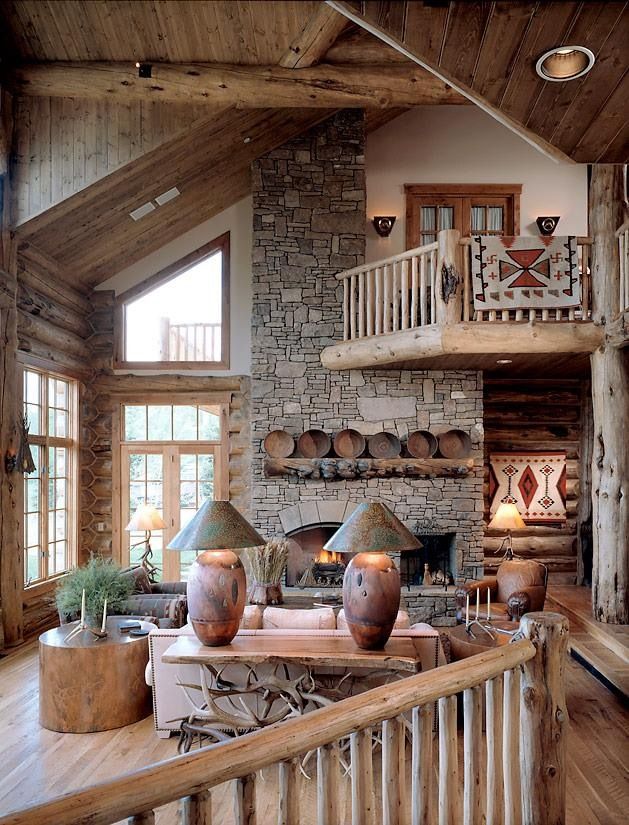 Rustic Table Lamps With Textured Bases Add Warmth