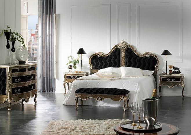 Plush Bench Adds Seating at the Foot of the Bed