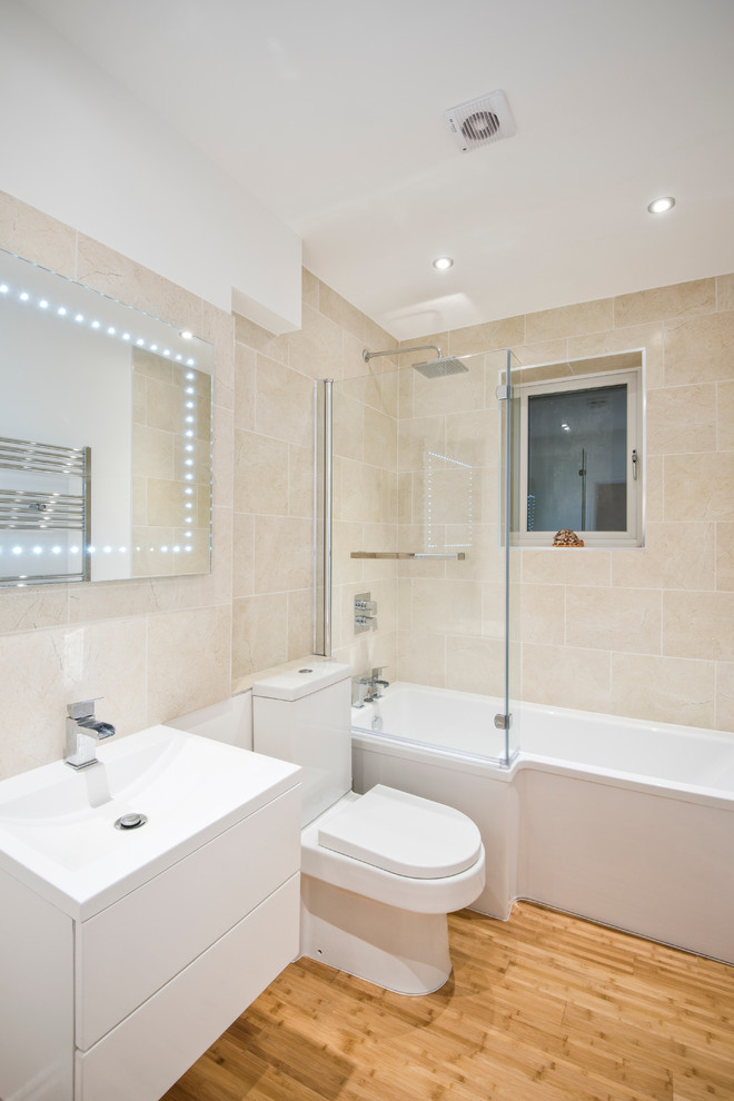 Mirror With Integrated LED Lighting Adds a Glamorous Touch