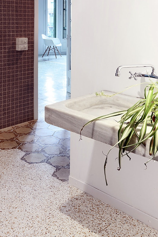 Let a Spider Plant Cascade Over a Marble Sink
