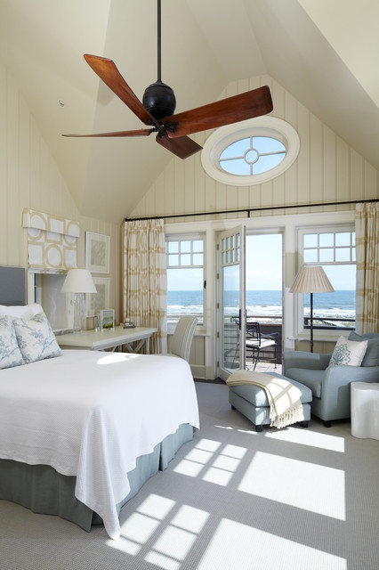 Balance Airy Spaces with a Wooden Ceiling Fan