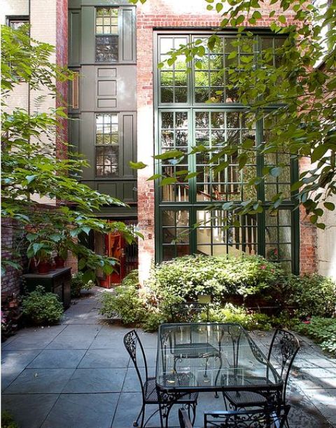 Choose a Glass Top Table with Ornate Chairs for Light Outdoor Dining