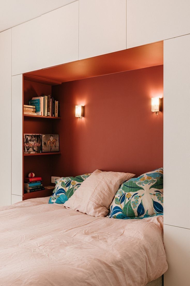Design a Cozy Reading Nook With Red Walls