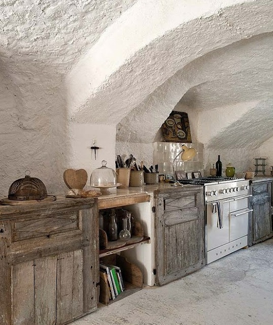Repurpose Salvaged Door Fronts for Rustic Cabinetry