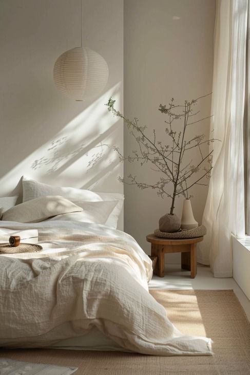 Natural Branch Display Adds Organic Texture to Small Stool
