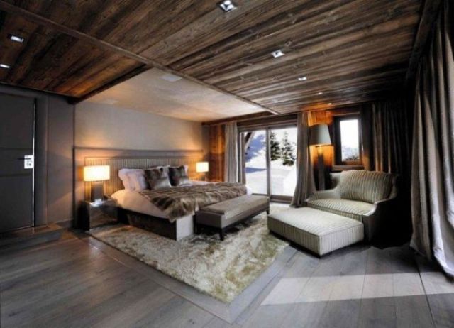 Incorporate a Textured Upholstered Bench for Your Bed