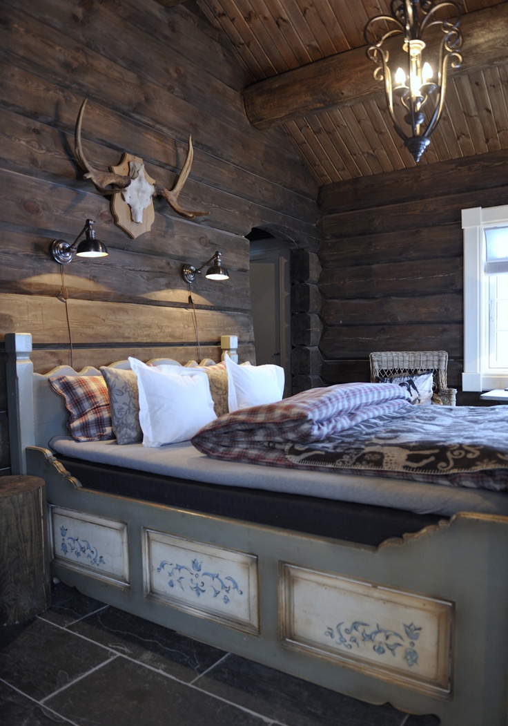 Choose an Ornate Bed Frame with Hand-Painted Accents