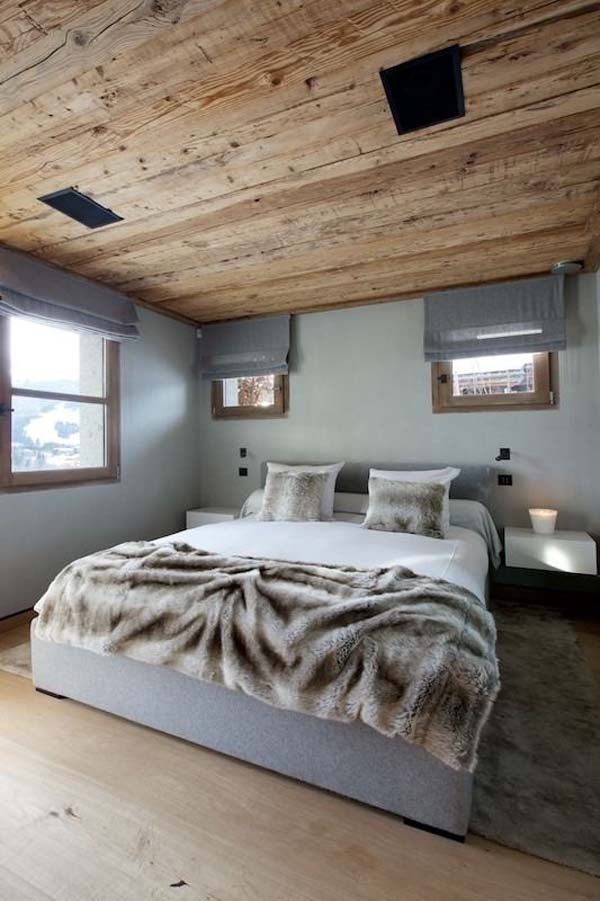Layer Your Bed with a Textured Faux Fur Throw