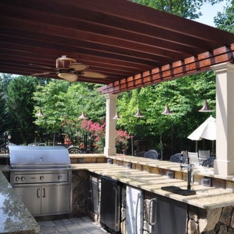 Outdoor Ceiling Fan For Comfortable Al Fresco Dining