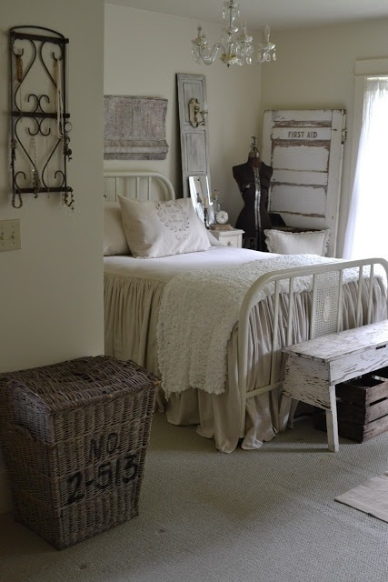 Woven Storage Basket With Stenciled Numbers