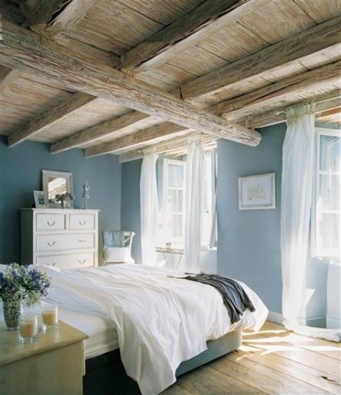 Filter Bright Light with White Sheer Curtains