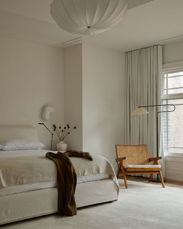 Incorporate Natural Texture With a Woven Cane Chair