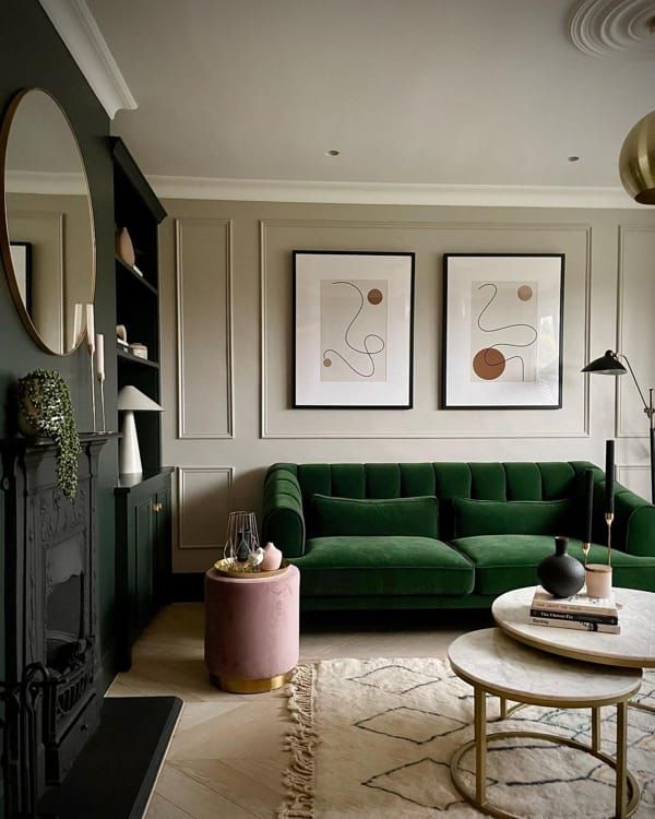 Design a Balanced Gallery Wall with Abstract Art