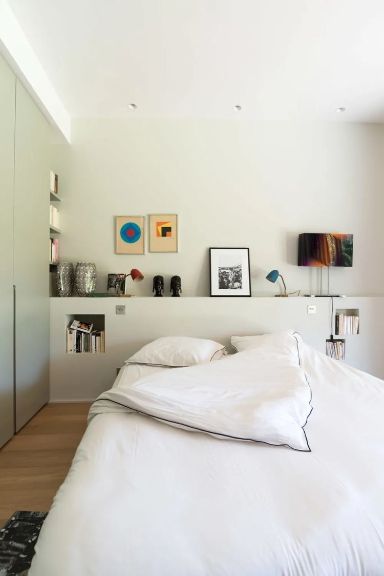 Keep Books Accessible in Recessed Niches