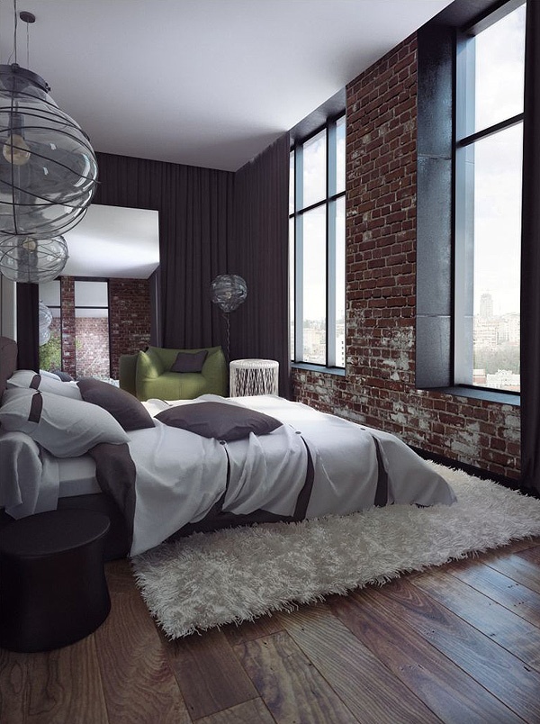 Industrial Pendant Lights With Exposed Bulbs Add Ambient Glow
