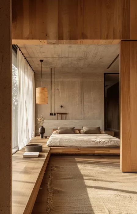 Ground Your Bed With a Simple Wooden Platform
