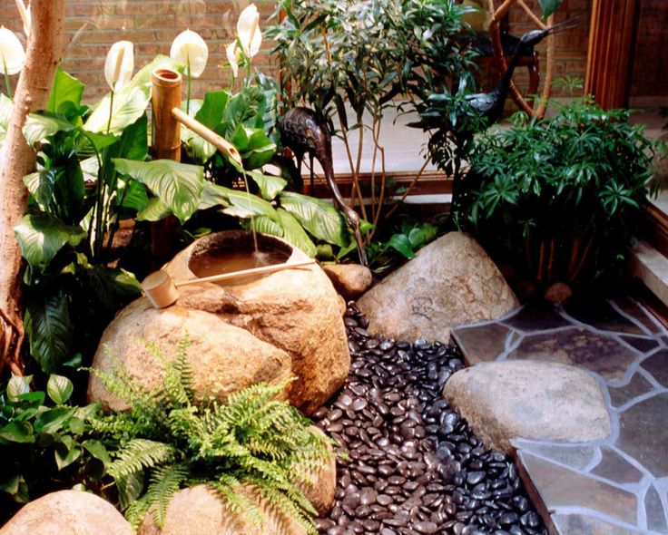 Large Boulder with Carved Basin for a Water Feature
