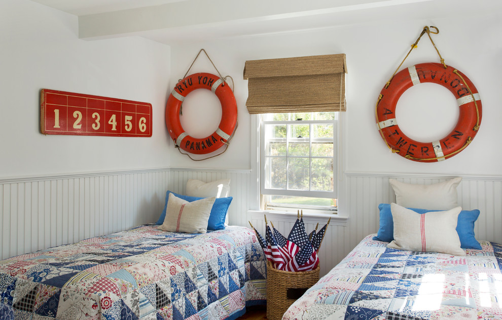 Vintage Scoreboard Adds Nautical Graphic Interest