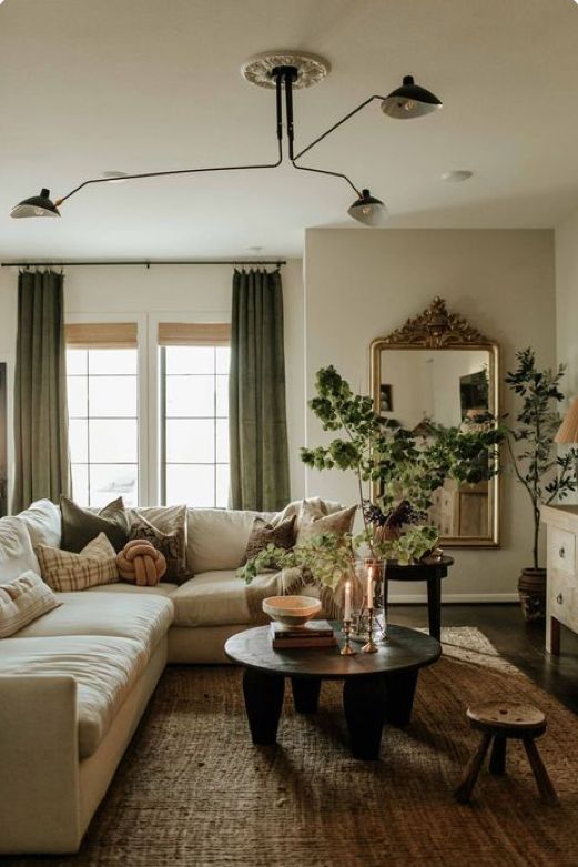 Ground Your Seating Area with a Sculptural Coffee Table