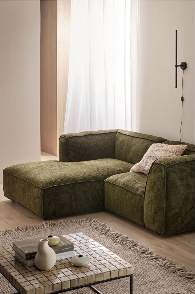 Choose a Corduroy Sectional for Rich Texture