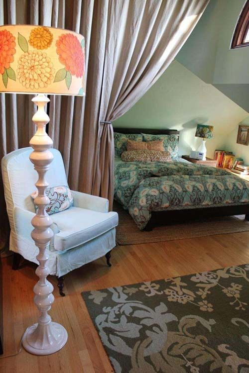 Incorporate a Textured Floor Lamp for Sculptural Interest