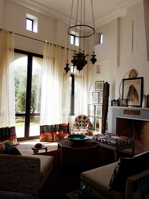 Cluster Ornate Lanterns for a Dramatic Light Fixture
