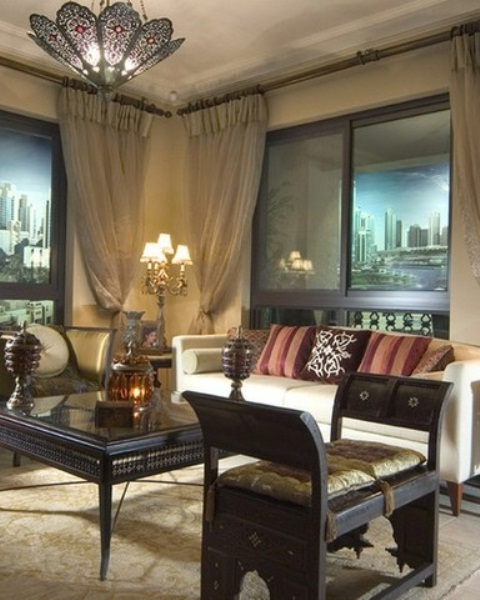 Ornate Dark Wood Bench Adds Seating and Style
