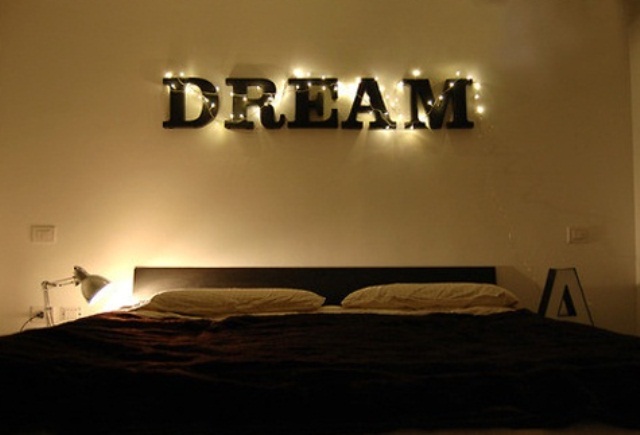 Spell Out a Word with Glowing Letter Lights