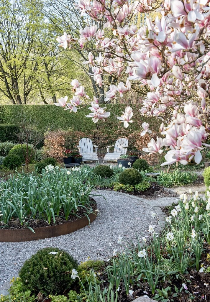 Adirondack Chairs Create a Cozy Garden Retreat