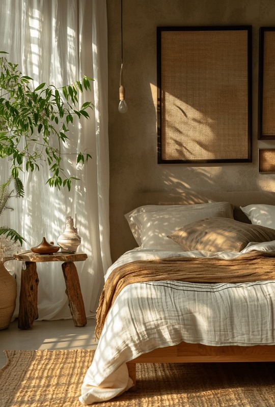 Incorporate Organic Charm With a Rough-Hewn Wooden Stool