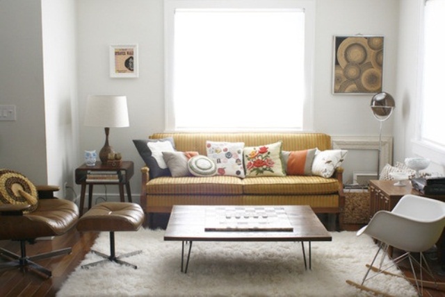Checkerboard Coffee Table Adds a Playful Touch