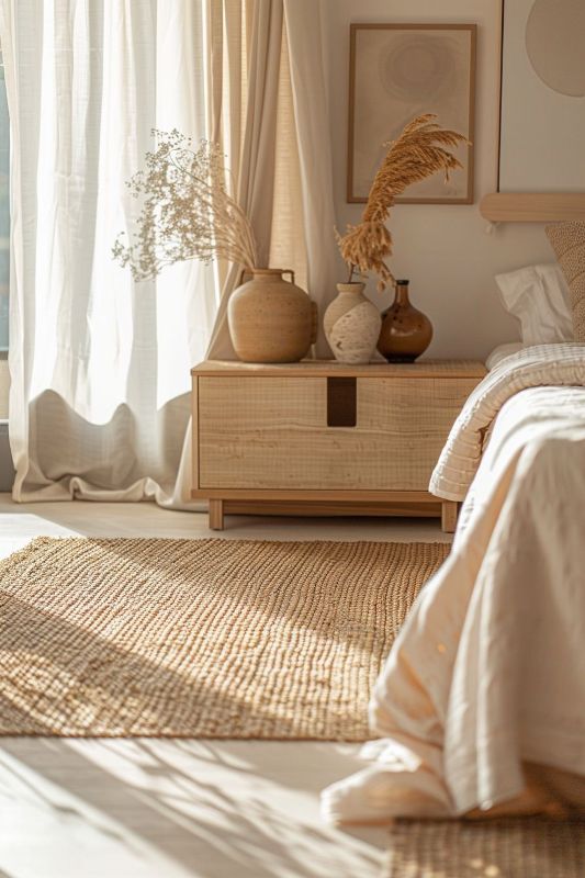 Group Earth-Toned Vases for Organic Sculpture