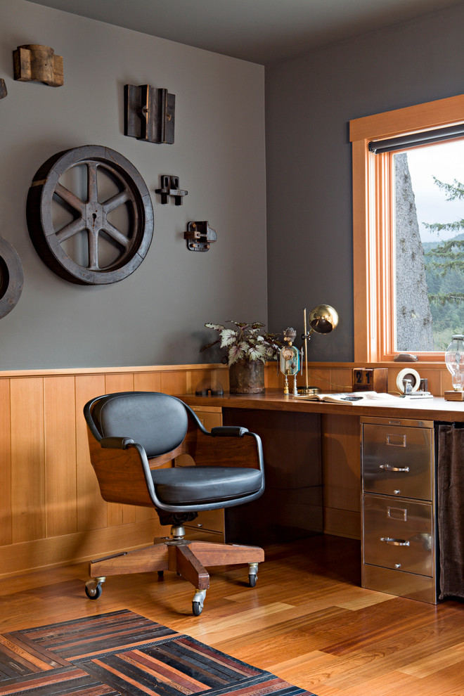 Industrial Wheel Art Adds Character to Walls