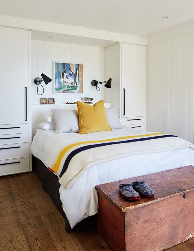Rustic Wooden Trunk for Cozy Bedroom Storage